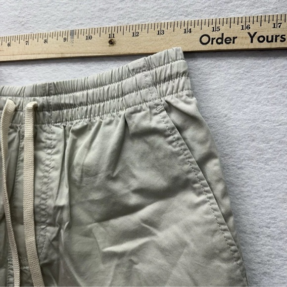 J. Crew Shorts Mens Small Khaki 6” Dock Shorts Drawstring Elastic Waist Stretch - Picture 5 of 9